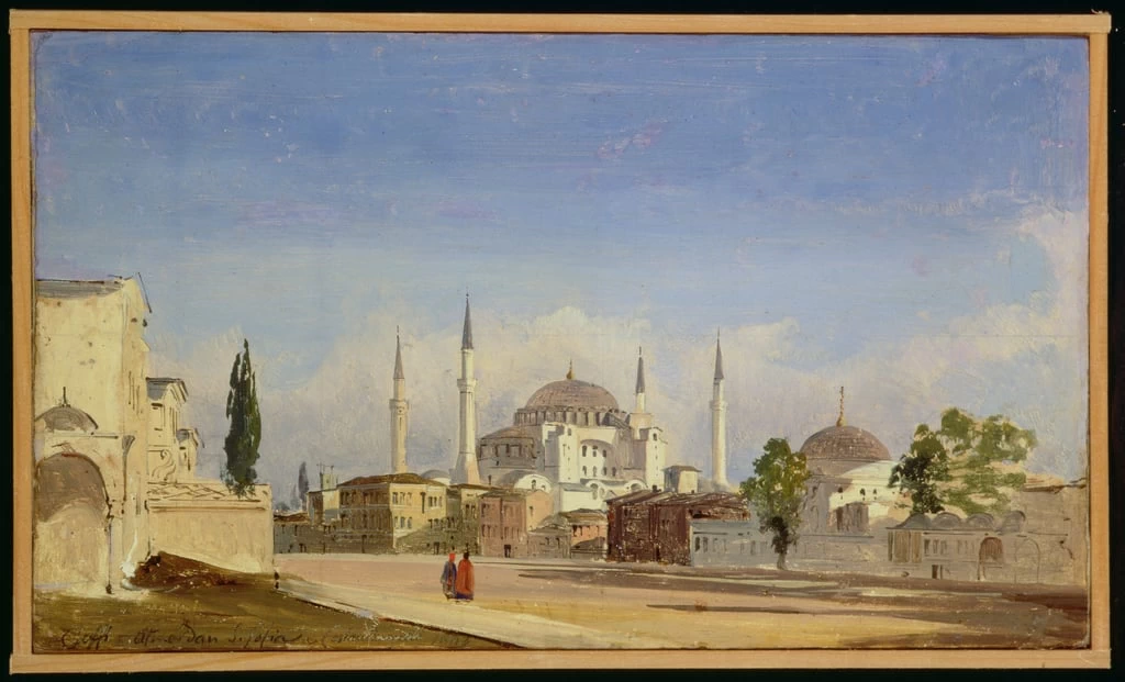 Haghia Sophia, Costantinopoli, 1843 - Museo d'Arte Moderna di Ca' Pesaro, Venezia